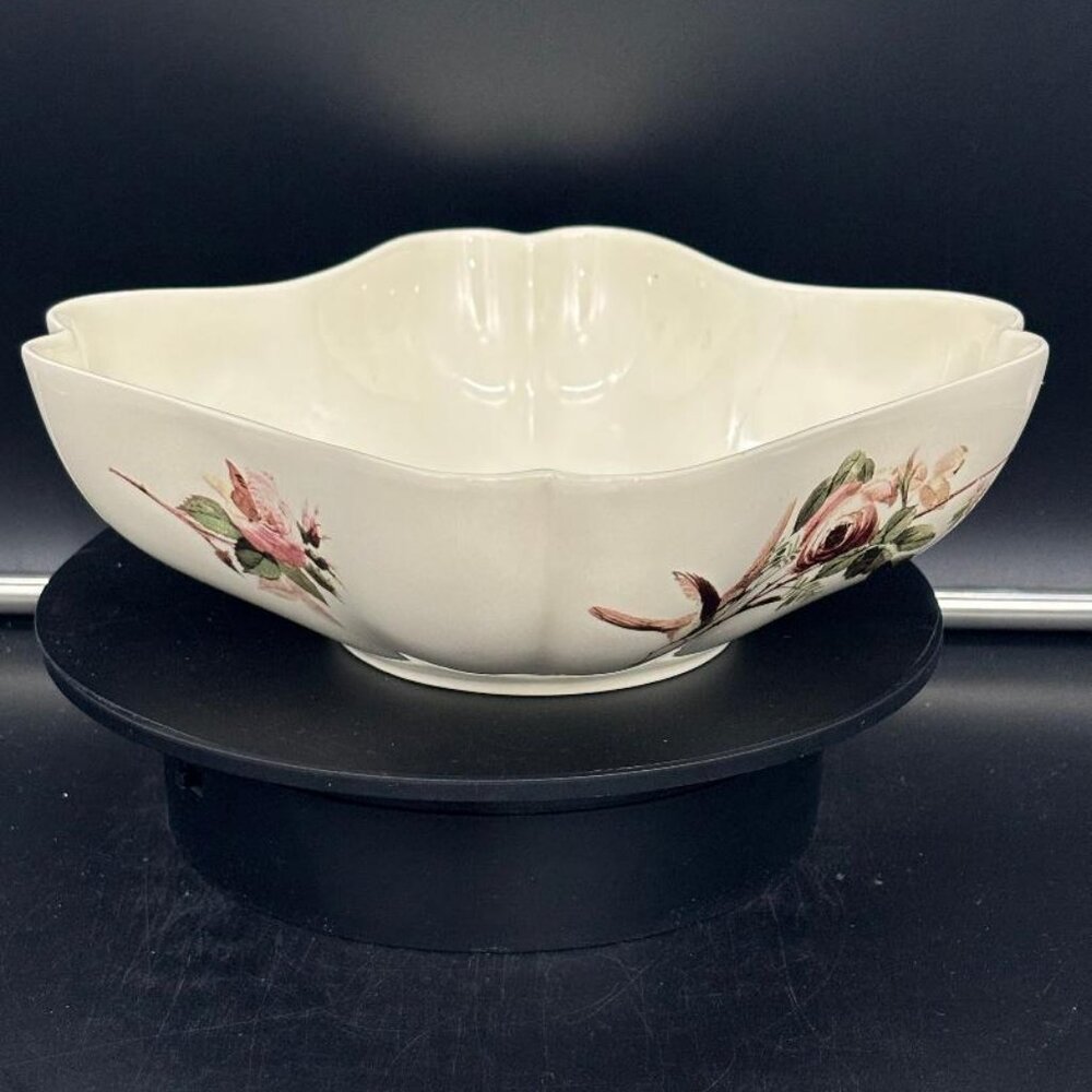 Vintage Lenox Accoutrements by Anna Griffin Bird Floral Serving Bowl 7" - Picture 4 of 7